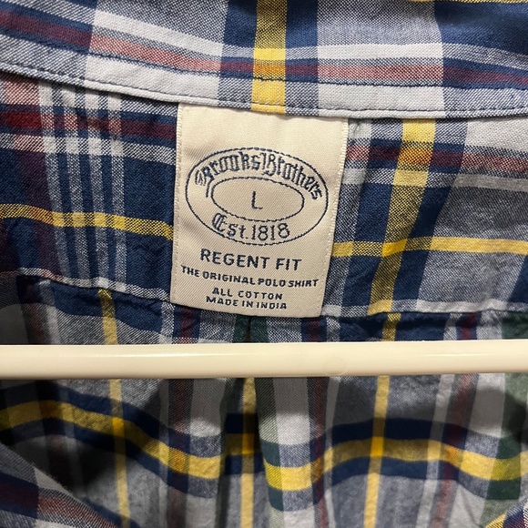 Brooks Brothers Long Sleeve Button Down Sport Shirt - Picture 3 of 3